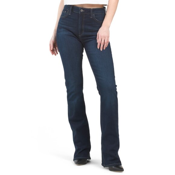 JOE'S Dark Wash High Rise Curvy Bootcut Jeans